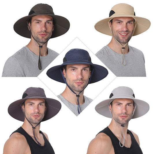 Unisex Quick-Dry Sunshade Bucket Hat